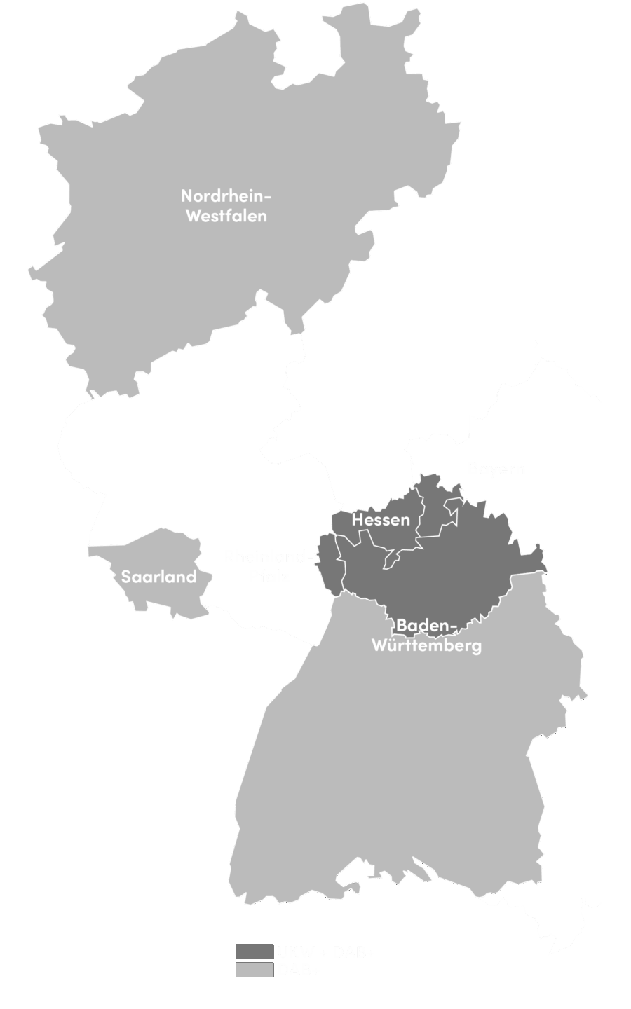 Sendegebiete ROCK FM UKW & DAB+